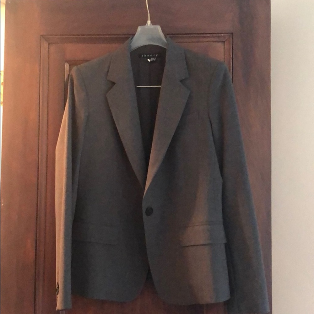 Theory Gray Suit - includes jacket and pants